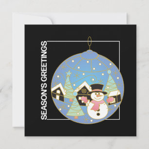 Christmas Laughter Flat Card