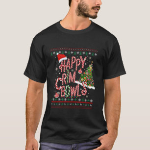 Christmas Lawn Bowls Idea Christmas Tree Xmas Lawn T-Shirt