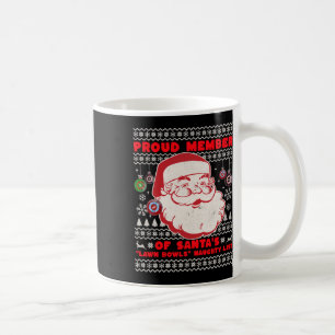 Christmas Lawn Bowls Idea For Men And Santas Xmas Coffee Mug