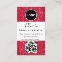 Christmas Leave us a Review | QR code