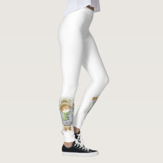 Christmas Leggings, Teddy Bear Leggings