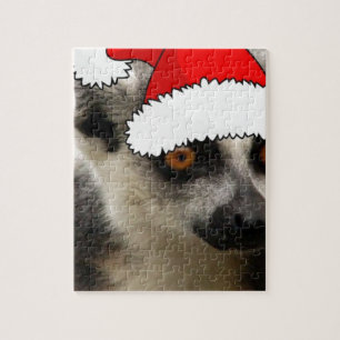 Christmas Lemur Jigsaw Puzzle