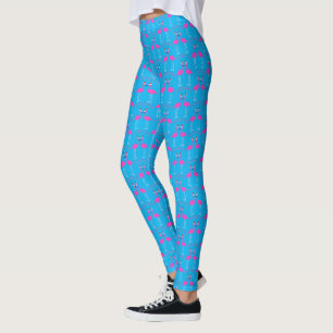 Christmas Lesbian Flamingos Flamingo Belles Leggings