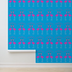 Christmas Lesbian Flamingos Flamingo Belles Wallpaper