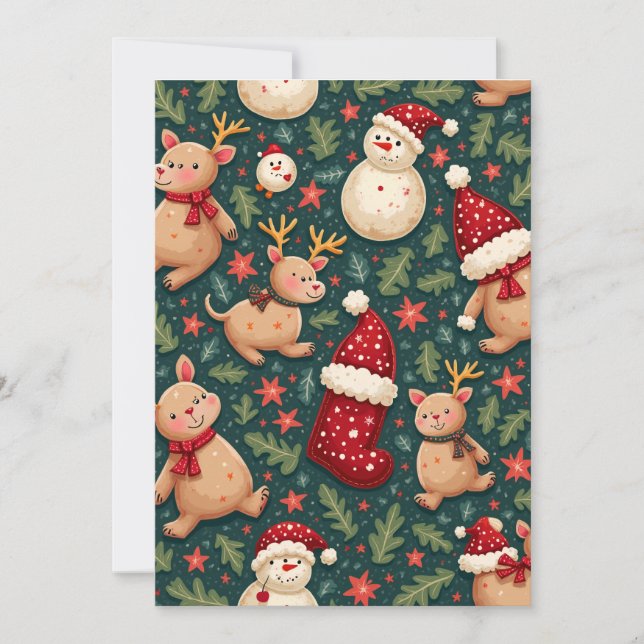 Christmas letter card (Front)