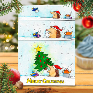 Christmas Letter greeting card by Nicole Janes