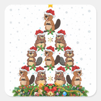 Christmas LGBT Don We Now Our Gay Apparel Rainbow  Square Sticker