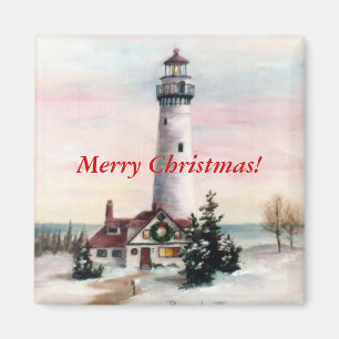 Christmas Light Christmas Magnet