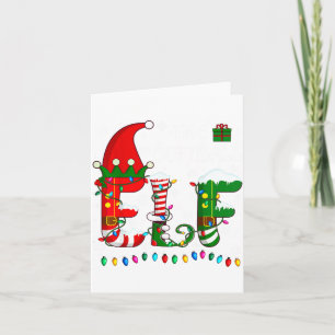 Christmas Light Family Matching Pajamas Softball E Card