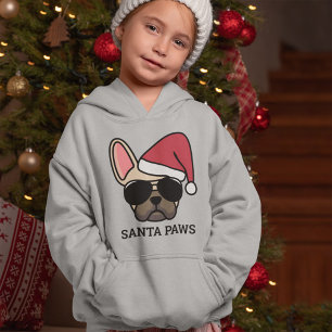 Christmas Light Fawn French Bulldog Hoodie