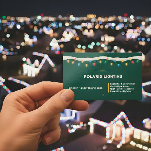 🧑🏼🎄 Christmas Light Installation QR Business Card