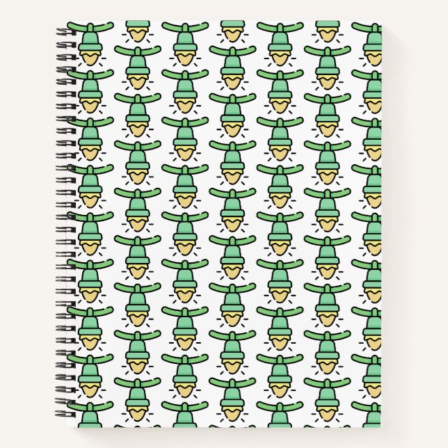 christmas light notebook (Front)