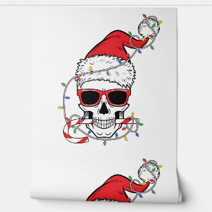 Christmas-Light-Skeleton-Skull Wallpaper