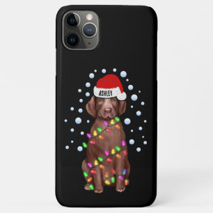 Christmas Light With Labrador Retriever Dog Vibe Case-Mate iPhone Case