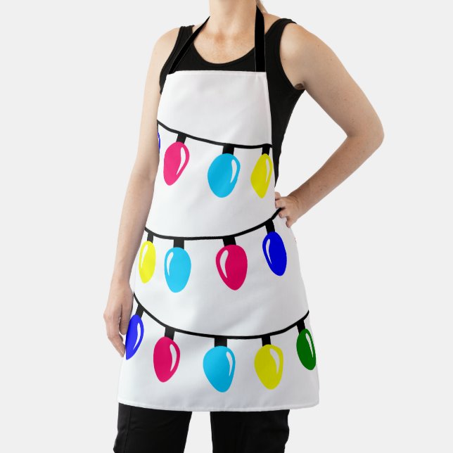 Christmas Lights Apron (Insitu)