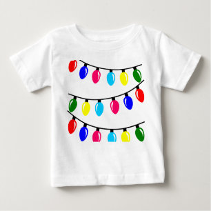 Christmas Lights Baby T-Shirt