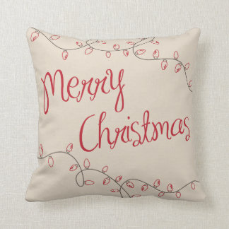 Christmas Lights Cushion