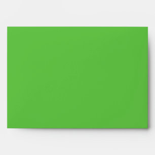 Christmas Lights envelope green