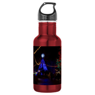 Christmas Lights Galore Water Bottle