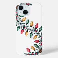 Christmas Lights Garland iPhone / iPad case