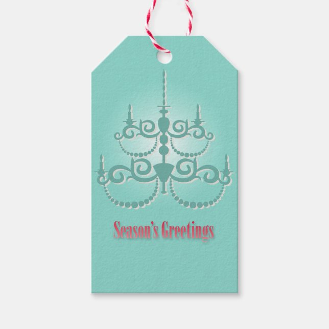 Christmas Lights Gift Tags (Front)