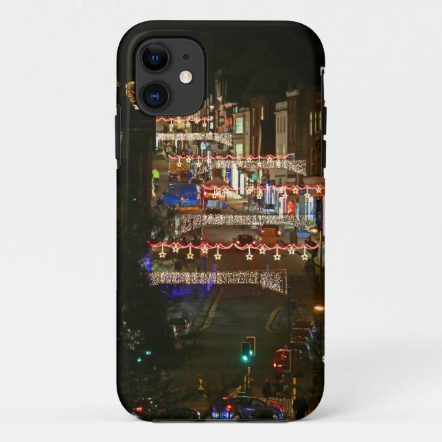 Christmas lights Guildford Case-Mate iPhone Case (Back)
