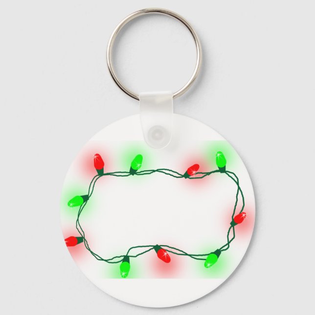 Christmas Lights Key Ring (Front)