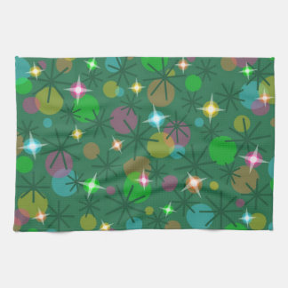 Christmas Lights kitchen towel