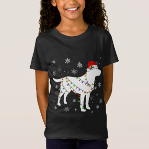 Christmas Lights Labrador Retriever Dog Lover Gift T-Shirt