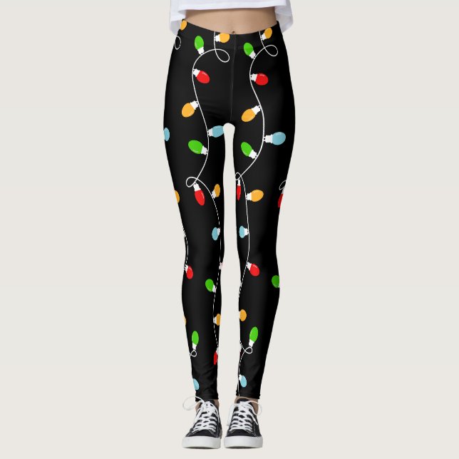 Christmas Lights Leggings (Front)