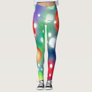 Christmas Lights Leggings