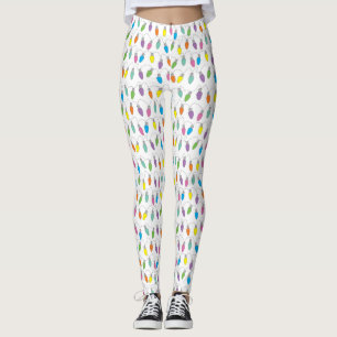 Christmas lights leggings