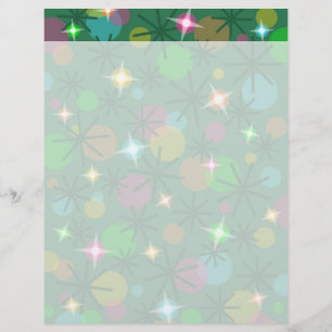 Christmas Lights letterhead header