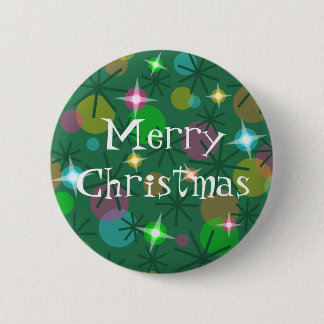 Christmas Lights 'Merry Christmas' button