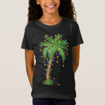 Christmas Lights Palm Tree Beach Funny Tropical Xm T-Shirt<br><div class="desc">Christmas Lights Palm Tree Beach Funny Tropical Xmas Gift</div>