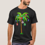 Christmas Lights Palm Tree Fun Hawaii Beach Tropic T-Shirt<br><div class="desc">Christmas Lights Palm Tree Fun Hawaii Beach Tropical Xmas</div>