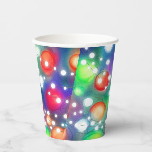 Christmas Lights Paper Cups