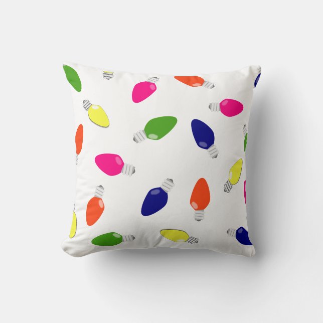 Christmas Lights - Pillow (Front)