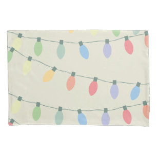 Christmas Lights Pillowcase