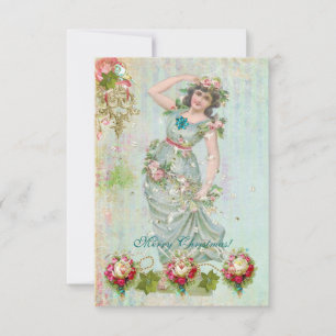 Christmas Lights pocket/purse cards