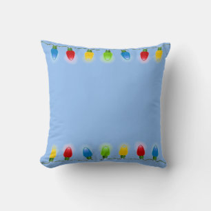 Christmas Lights Reversible Cushion