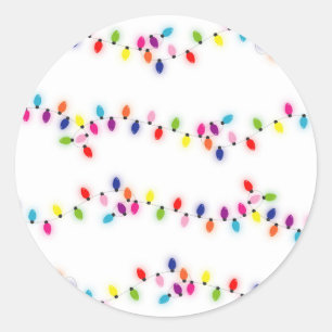 Christmas Lights Sticker