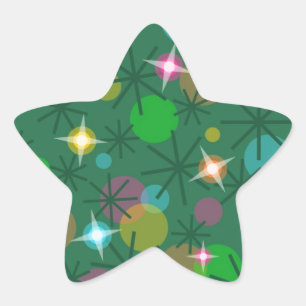 Christmas Lights sticker star