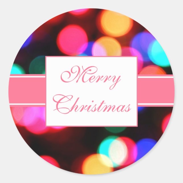 Christmas Lights Stickers (Front)