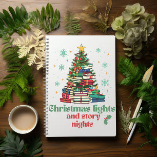Christmas Lights & Story Nights Notebook