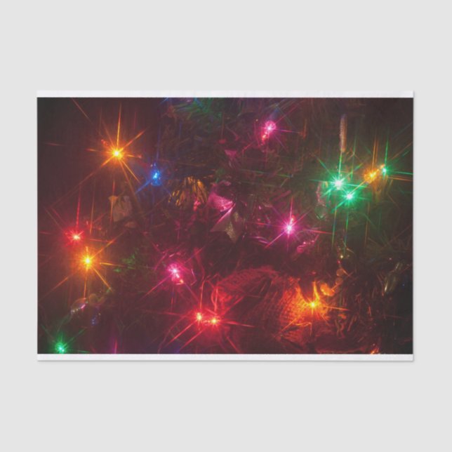 Christmas lights tissue paper (Front)