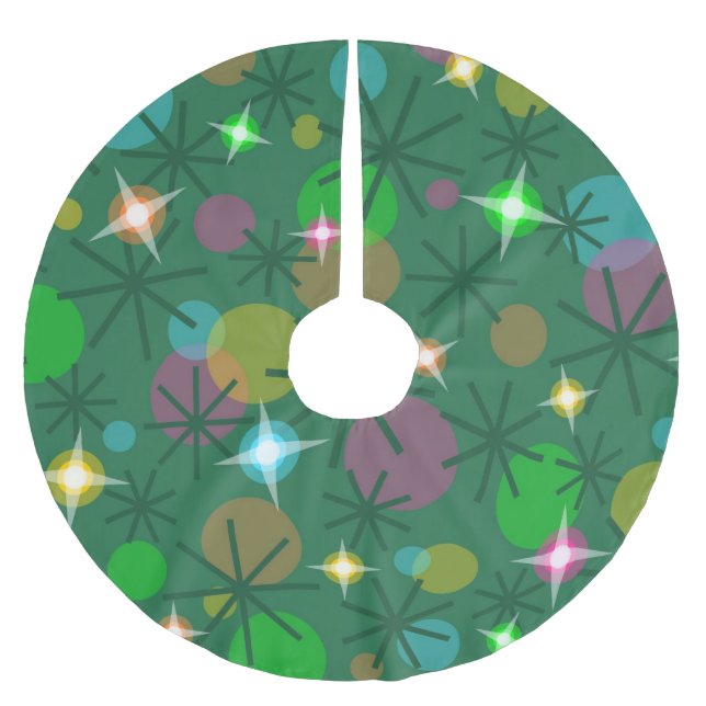 Christmas Lights tree skirt (Front)