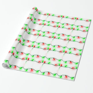 Christmas Lights Wrapping Paper