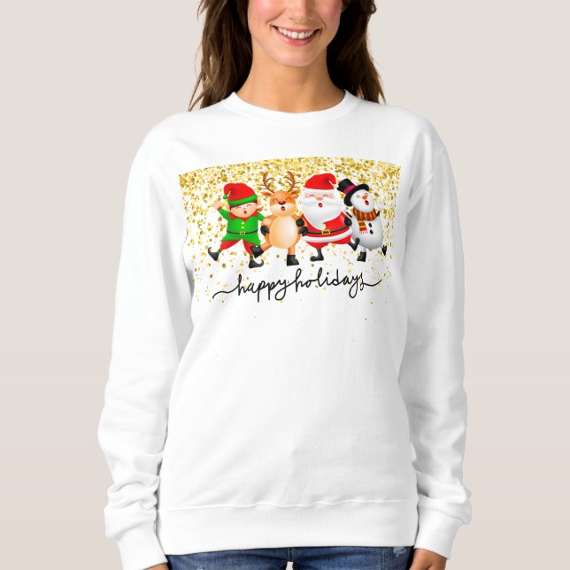  Christmas Line Dancing Sweatshirt (Front)