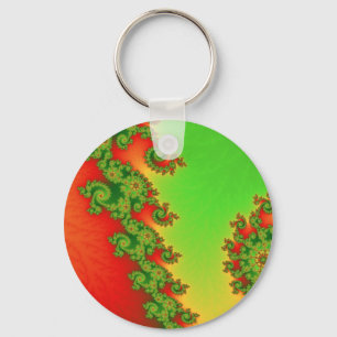 Christmas Lines Keychain